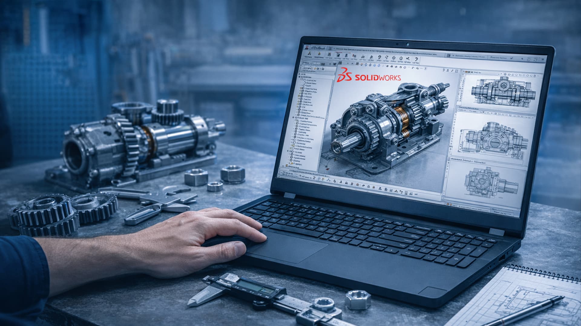 أساسيات برنامج SolidWorks