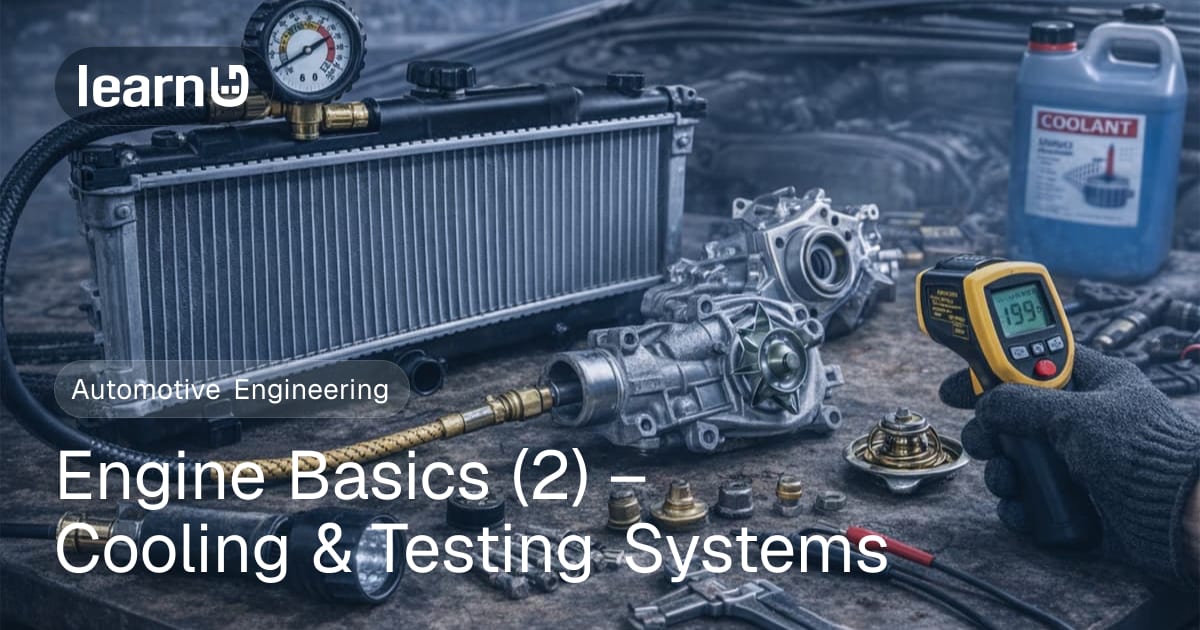 Engine Basics (2) – Cooling & Testing Systems